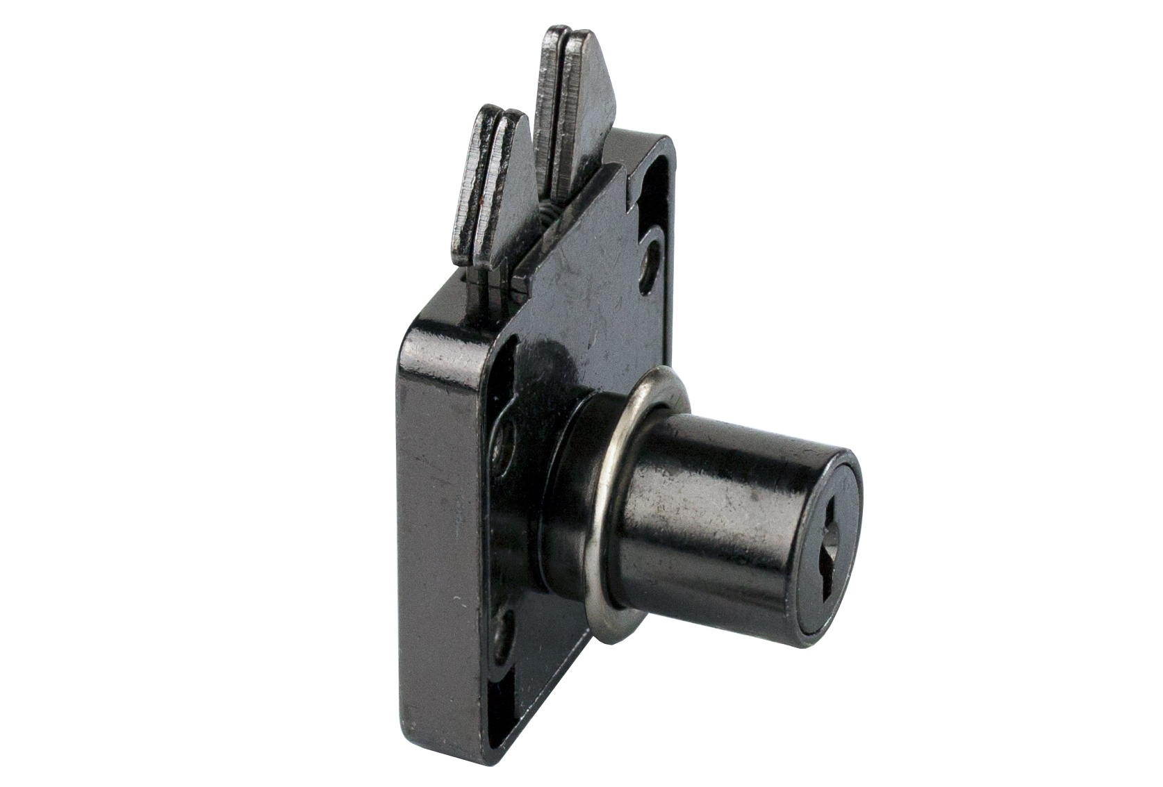 Fechadura de persiana aparafusada de alta qualidade, superfície: anodizado preto, versão: multi-chaveamento, 14.01.410-0. Fechadura de correr para persianas, portas de correr para móveis e muito mais, da SISO Dinamarca - Image 4