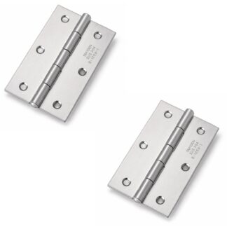 2 peças de dobradiça roscada de alta qualidade, B-1059-1, tamanho: 89 mm, da TAKIGEN, capacidade de carga: 13 kg (29 lbs). Foto do Produto