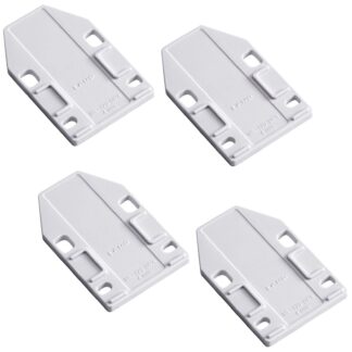 Placa espaçadora de 4 peças ML-120-DP4-WT, 70 mm (2-3/4") da Sugatsune, branca. Imagem do produto