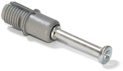 20 parafusos de expansão, feitos de aço e plástico, superfície: galvanizado, 21,6 mm (27/32"), 5912805. Âncora de conexão expansível para conectores excêntricos, prateleiras, peças de armário e muito mais, da EMUCA - Image 4