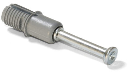 20 parafusos de expansão, feitos de aço e plástico, superfície: galvanizado, 31,6 mm (1-1/4"), 5912905. Âncora de conexão espalhável para conectores excêntricos, prateleiras, peças de armário e muito mais, da EMUCA - Image 4