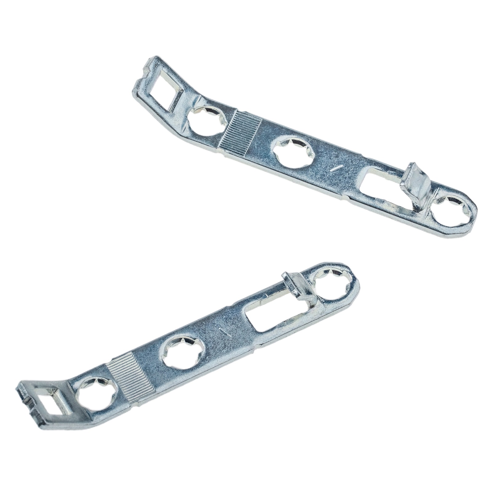 2 peças de montagem frontal, para alturas de estrutura de 90, 122 e 186 mm, F102021855, da GRASS. Imagem do produto