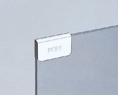 Contraplaca para vidro de 5 mm (13/64"), em aço, superfície: cromada, 40 mm (1-37/64"), K-130CR. Contraparte para porta de armário de vidro, papa-moscas magnético e muito mais, da Sugatsune / LAMP® (Japão) - Image 4