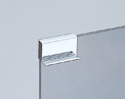 Contraplaca para vidro de 6 mm (15/64"), com função de pega, superfície: preta, 40 mm (1-37/64"), K-150B e K-130-P6. Contraparte para porta de armário de vidro, papa-moscas magnético e muito mais, da Sugatsune / LAMP® (Japão) - Image 4