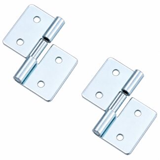 Dobradiça compacta de içamento de 2 peças, B-56-L, altura: 35 mm, da TAKIGEN, capacidade de carga: 2 kg (5 lbs), versão: esquerda. Imagem do produto