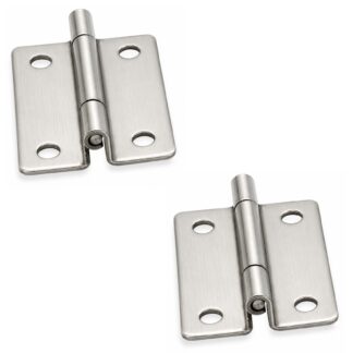2 peças Dobradiça Compacta Deslocada, TH-25SUS, Altura: 35mm, da TOCHIGIYA, Capacidade de Carga: 4,5kg (10lbs). Foto do Produto