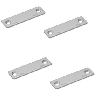 4 Peças Placa Contrária Magnética Resistente à Corrosão, AS-68, 68 mm (2-43/64"), por Sugatsune. Imagem do produto