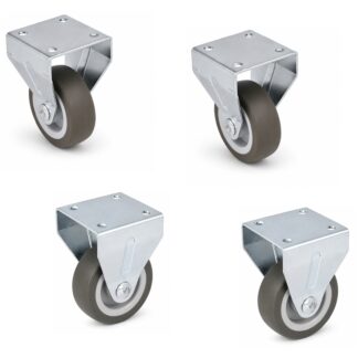 Moldador robusto de 4 peças, capacidade de carga: 120 kg (265 lbs), ⌀50 mm (1-31/32"), 08.12.150-1.
