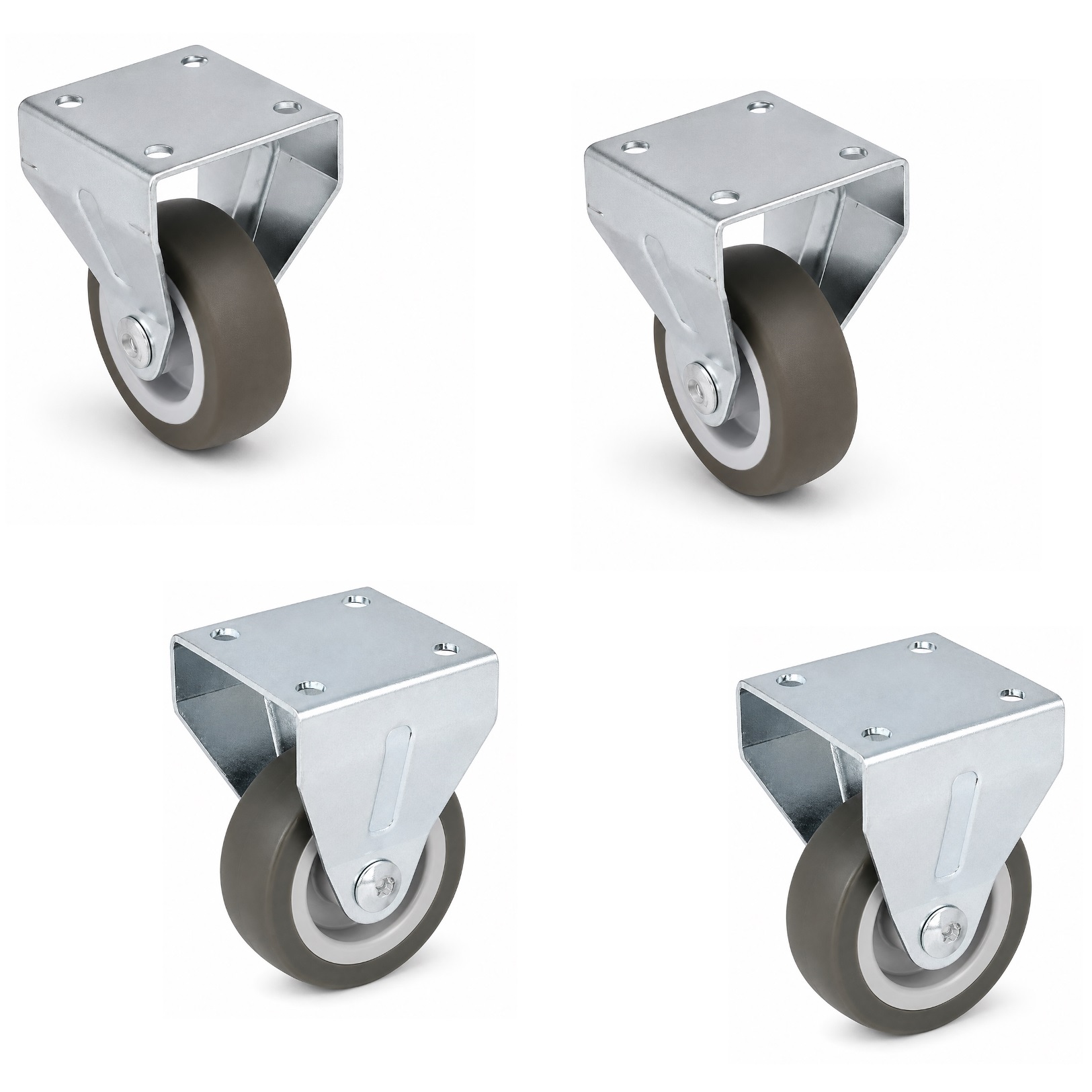 Moldador robusto de 4 peças, capacidade de carga: 120 kg (265 lbs), ⌀50 mm (1-31/32"), 08.12.150-1.