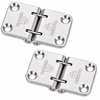 2 peças de dobradiça de escotilha de alta qualidade em inox, B-1013, Tamanho: 70mm, da TAKIGEN. Foto do produto