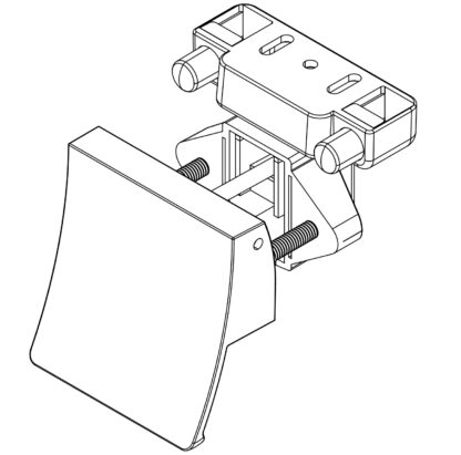 Fecho de pressão robusto com pega de elevação, feito de zamak, superfície: preto, desenho: quadrado, 14.03.076-0. Pega de elevação com fecho automático e fecho suave para caravanas, iates e muito mais, da SISO Dinamarca - Image 10