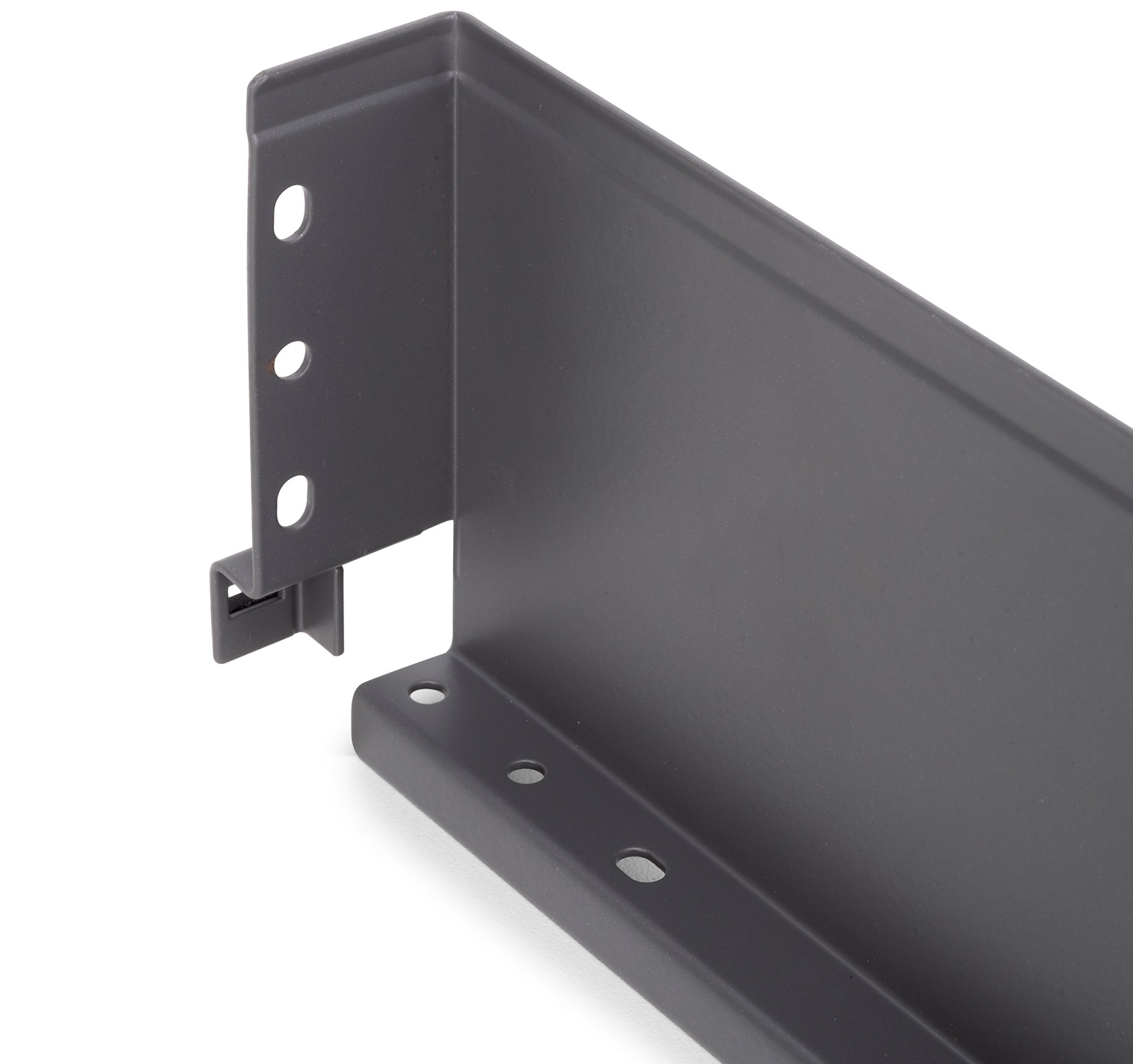 Conjunto de gavetas, com molduras extra finas, altura: 88 mm (3-15/32"), superfície: cinza antracito, 440 mm (17-21/64"), versão: extensão parcial com abertura push-to-open, 3275335. conjunto de gavetas para móveis de cozinha e muito mais, da EMUCA - Image 3