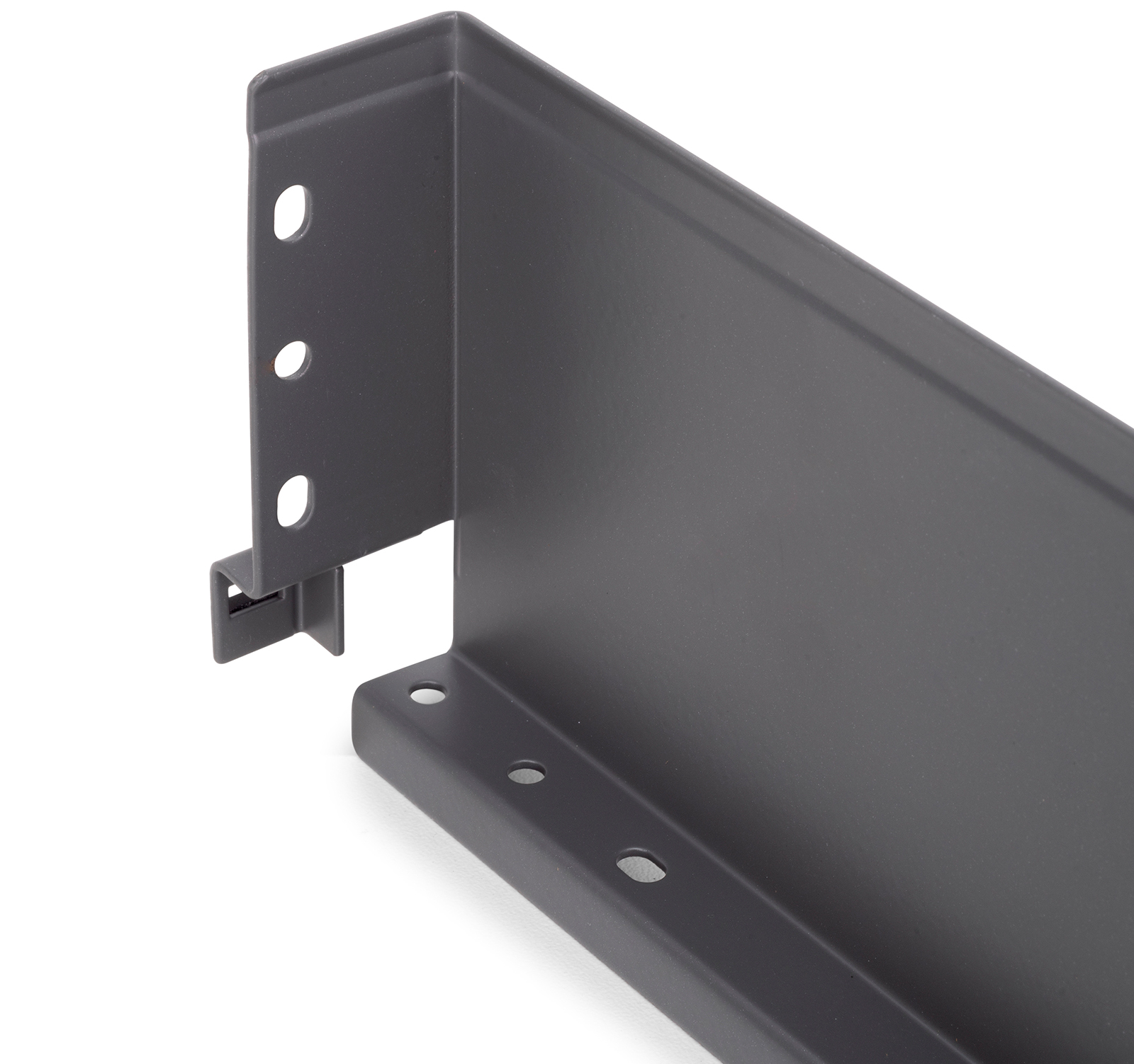 Jogo de gavetas, com molduras extra finas, altura: 88 mm (3-15/32"), superfície: cinzento antracite, 400 mm (15-3/4"), versão: extraível parcial com fecho suave, conjunto de gavetas 3275235. para móveis de cozinha e muito mais, da EMUCA - Image 8