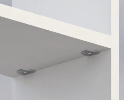 20 peças de conexão excêntrica estável ⌀20 mm com flange e revestimento externo de garra para espessura de placa de 16 mm (5/8"), feito de Zamak, 8470907. Conector excêntrico robusto para conexão de móveis e muito mais, da EMUCA - Image 4