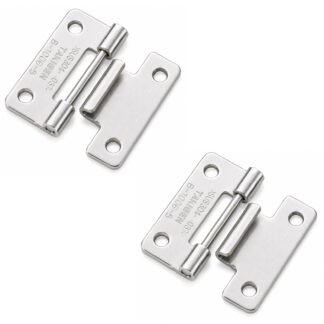 2 peças de dobradiça plug-in de alta qualidade, B-1006-5, altura: 30 mm, da TAKIGEN, capacidade de carga: 2 kg (5 lbs). Imagem do Produto