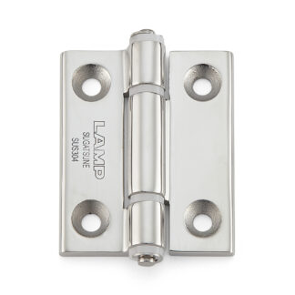Dobradiça, para perfil de alumínio, ambas B30 mm AS-HG-SUS-M3030, por Sugatsune / LAMP (Japão)