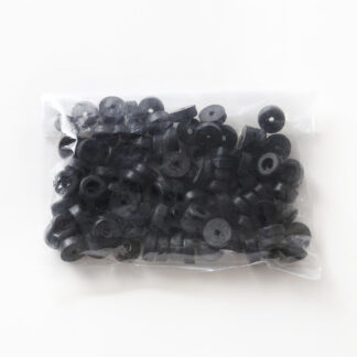 Pé ajustável, borracha, pacote de 100 SK-156-P100, por Sugatsune / LAMP (Japão)