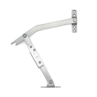 Bate-porta YA-2020L feito de aço inoxidável SUS304, à esquerda, por Sugatsune / LAMP (Japão)