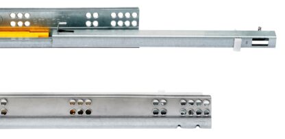 Corrediças sob o piso, capacidade de carga: 25 kg (56 lbs), 300 mm (11-13/16"), versão: extensão parcial com abertura por pressão, 3123105. Extensões de piso de alta qualidade para gavetas de madeira, prateleiras de madeira e muito mais, da EMUCA - Image 4