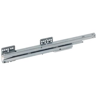 Trilho guia de extensão total DWD-XP, capacidade de carga: 40 kg (89 lbs), superfície: galvanizada, 500 mm (19-11/16"), versão: esquerda, F091075477. Rail de carcaça para gavetas, substituição, reparo e muito mais, fabricante: GRASS