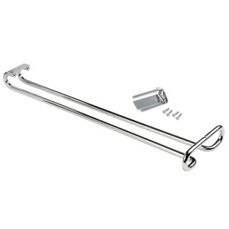 Suporte para copos de vinho de alta qualidade, em aço, superfície: cromado, 410 mm (16-9/64"), 8930111. Prático cabide de vidro para taças de vinho, taças de champanhe, taças de cocktail, taças de conhaque, taças e muito mais, da EMUCA